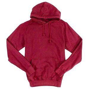 Oak & Rye Mens LS Hoodie Sweatshirt, Red, NWT
